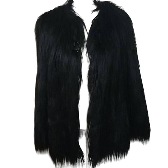 New Marciano Los Angeles Faux Long Hair Jacket - Picture 6 of 13